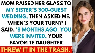 Mom Said “Your Sister’s Wedding Will Be Perfect. When’s Your Turn?” I Replied “It Already Happened.”