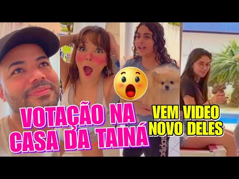 KAMYLINHA E TE FOI ESCOLHIDO PRA Lava Louça Na Casa De Taina 😂Vem vídeo Deles Dançando 😱🔥