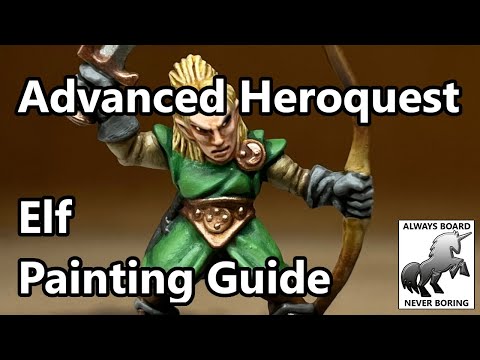 How to Paint Torallion Leafstar (the Elf) | Painting Advanced Heroquest | Easy Painting Guide