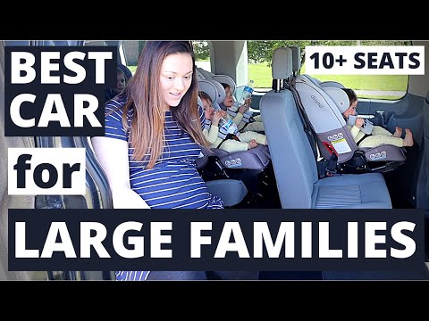 BEST Car for Family of 8! Triplets, 2 Toddlers & a Newborn!
