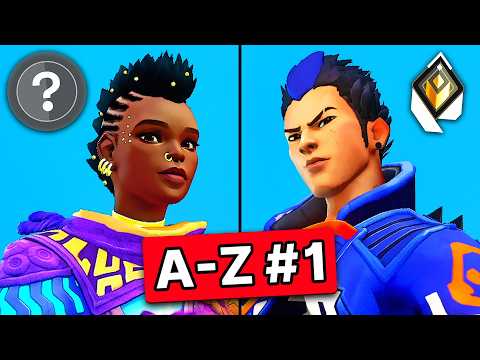 How To Play EVERY AGENT in Valorant (PRO Tips & Tricks Series) || Radiant A to Z (#1)