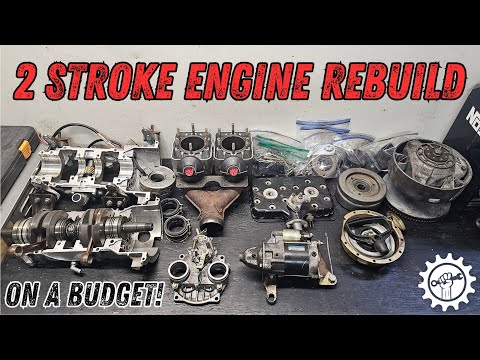 Skidoo Rotax Engine Rebuild | Formula Mach 1 617cc