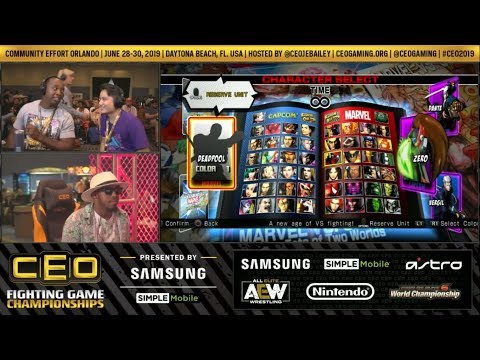 CEO 2019 UMVC3 Top 8 - NOELBHUNGRY vs FLUX