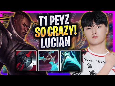 PEYZ IS SO CRAZY WITH LUCIAN! - T1 Peyz Plays Lucian ADC vs Ezreal! | Season 2026