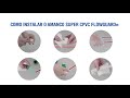 Miniatura vídeo do produto Tê de Redução Fêmea Amanco Super CPVC Flowguard DN28 x 22mm - Amanco - 20310 - Unitário