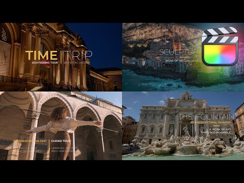 Sightseeing Tour Modular Template for Final Cut Pro — MotionVFX