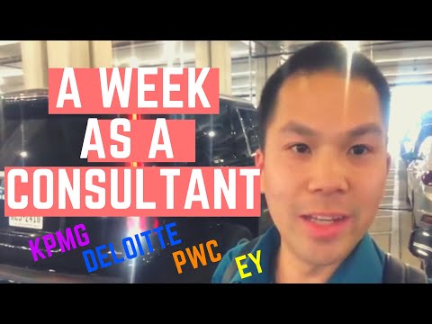 A Week in My Life as a Consultant | Big 4 Advisory Consulting Video