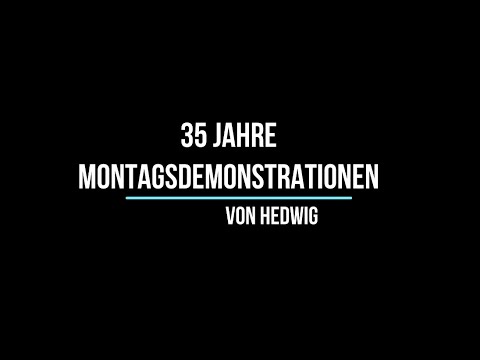 35 Jahre Montagsdemos