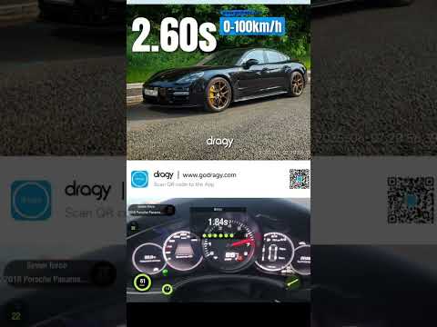 Porsche panamera turbo seven force st2 acceleration 0-100 2.6sec