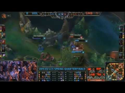 EU LCS GMB vs UOL Game 2 Highlights Playoffs Quarterfinals 2015