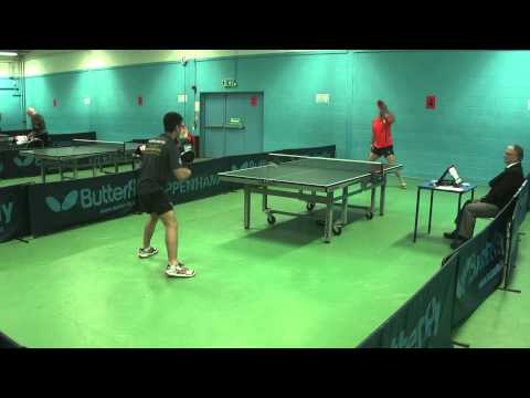 20140315 British Ligue - Kingfisher I v Greenhouse II (04) Daniel Kolesnik v Zaid Doraid