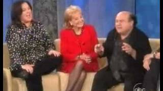 Hard Drinking Devito Bashes Bush on The View