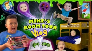 HOUSE TOUR 2.0: Mike's Room Tour gives us Goosebumps + Shawn Gets Sneaky! (FUNnel Vision Vlog)