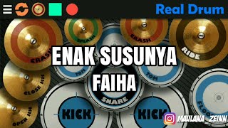 Download lagu Enak Susunya - Faiha Versi Reggae ( Real Drum Cover ) mp3
