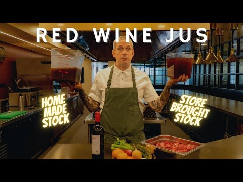 How to make a delicious & simple Red Wine Sauce (Jus)