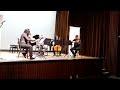 Luis Rossi y el Domus String Quartet: dos piezas de Paquito D' Rivera
