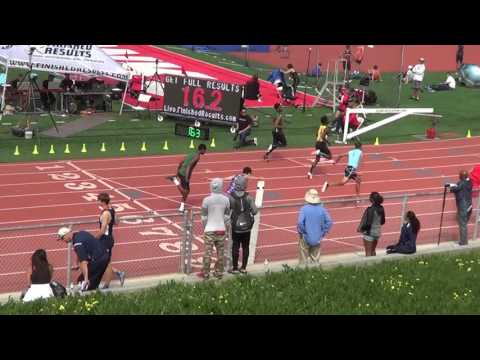 S Morgan & S Scott - VarB 100m Hurdles at Redondo Nike 3 11 17