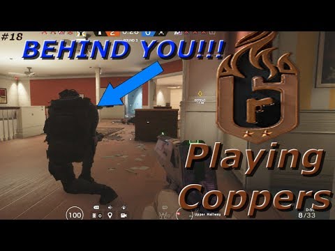 Following The Enemy! Road To Copper - Rainbow Six Siege Funny Moments