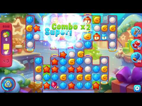 Fishdom 6508 Hard Level - 13 moves - NO BooSTERS