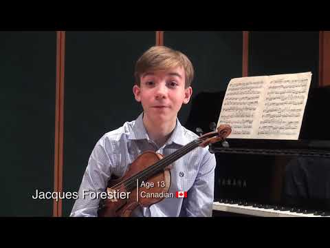 Jacques Forestier, 13, Canadian