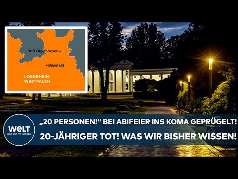 BAD OEYNHAUSEN: "20 Personen!" Bei Abifeier ins Koma geprügelt! 20-Jähriger tot - was wir wissen