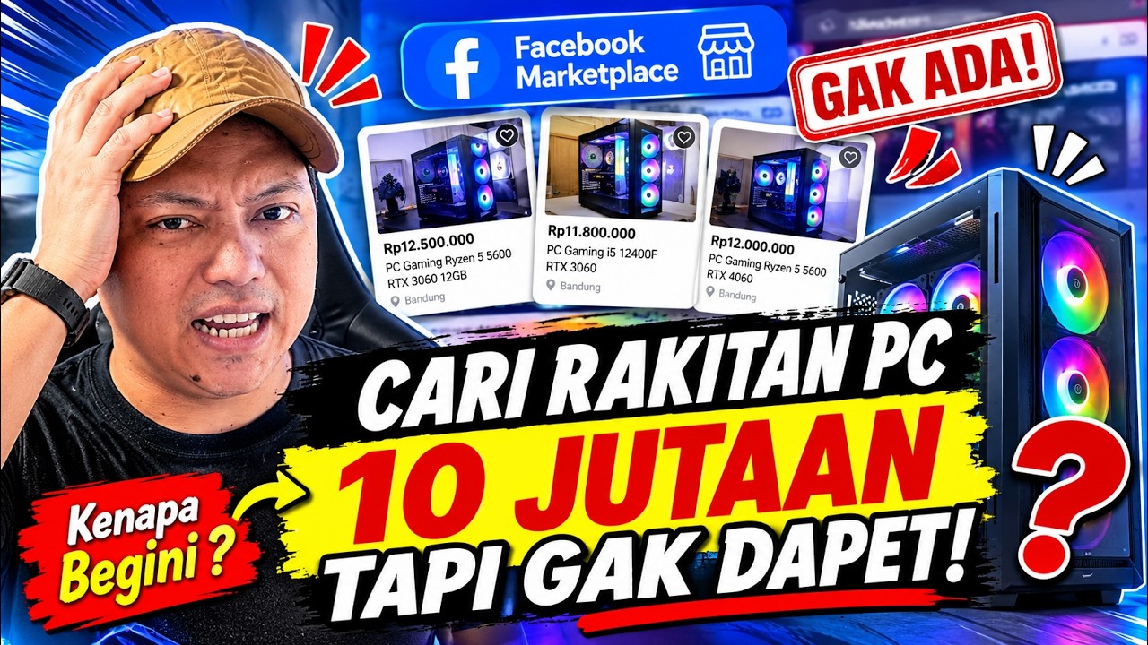 Nyari Rakitan PC Second 10 Juta Tapi gak Dapet