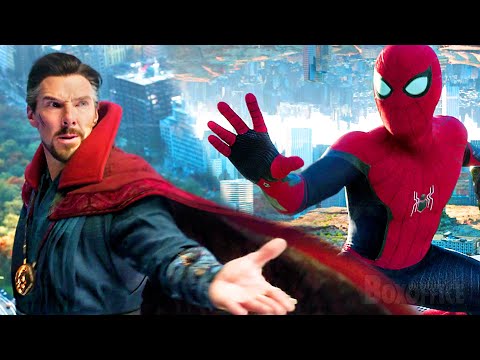 Spider-Man VS Doctor Strange | Mirror Dimension Fight | Spider-Man: No Way Home | CLIP 🔥 4K