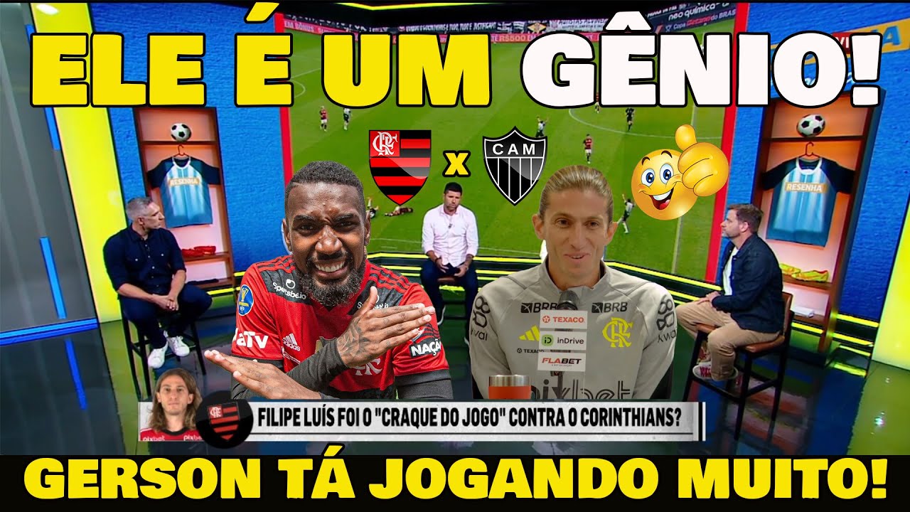FILIPE LUÍS E GERSON DEIXAM IMPRENSA DE BOCA ABERTA! TEM FAVORITO NA FINAL DA COPA DO BRASIL?