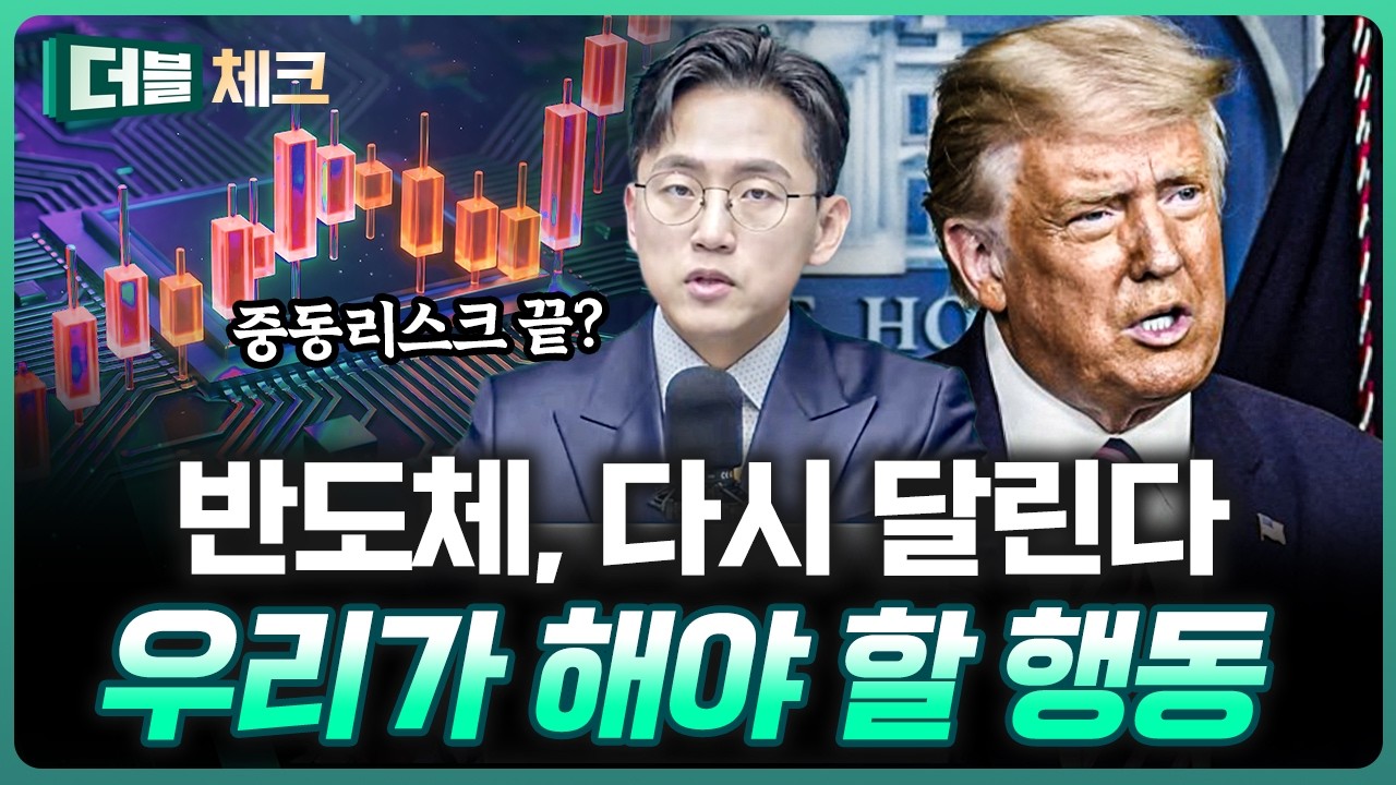 반도체 이 때다 싶어 팔지 마세요, 어디까지 갈 건가? | 장우진 작가 [더블 체크]