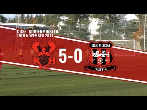 Harriers Ladies 5-0 Droitwich Spa Ladies 19/11/17: Match highlights