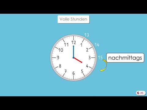 Learning to Tell the Time - Full Hours - Part 2 - Grade 1