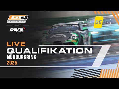 LIVE I Qualifikation I Nürburgring I GT4 European Series pwd by RAFA Racing Club (Deutsche)