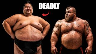 Every Time a World's Strongest Man Tried Sumo Wrestling