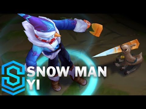 Snow Man Yi Skin Spotlight - Pre-Release - League of Legends