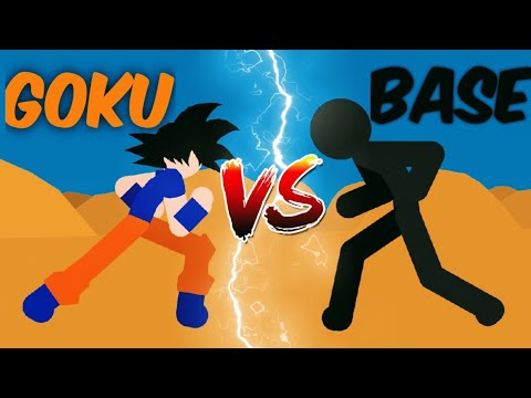 STICKNODES PRO: GOKU VS BASE THE EPIC BATTLE! STICKMAN ANIMATION