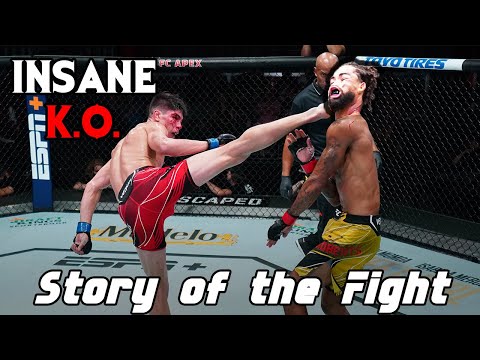 Insane Spinning Wheel Kick KO! | Kockout of the Year? | Ignacio Bahamondes | Story of the Fight