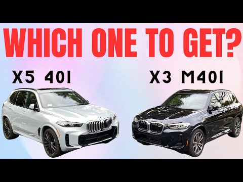 Finally Answered! Which DRIVES BETTER: 2024 BMW X5 40i or X3 M40i. Video #1