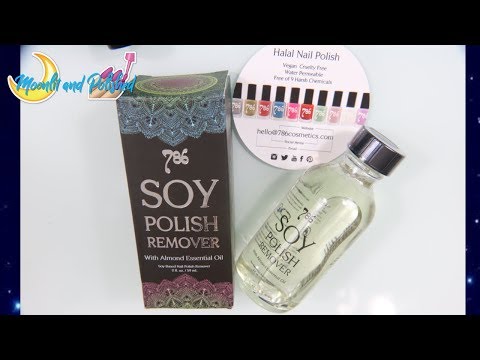 786 Soy Polish Remover Demo and Review