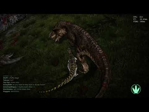 The Isle Legacy Utah vs Rex 1v1 Gameplay Fast Fight