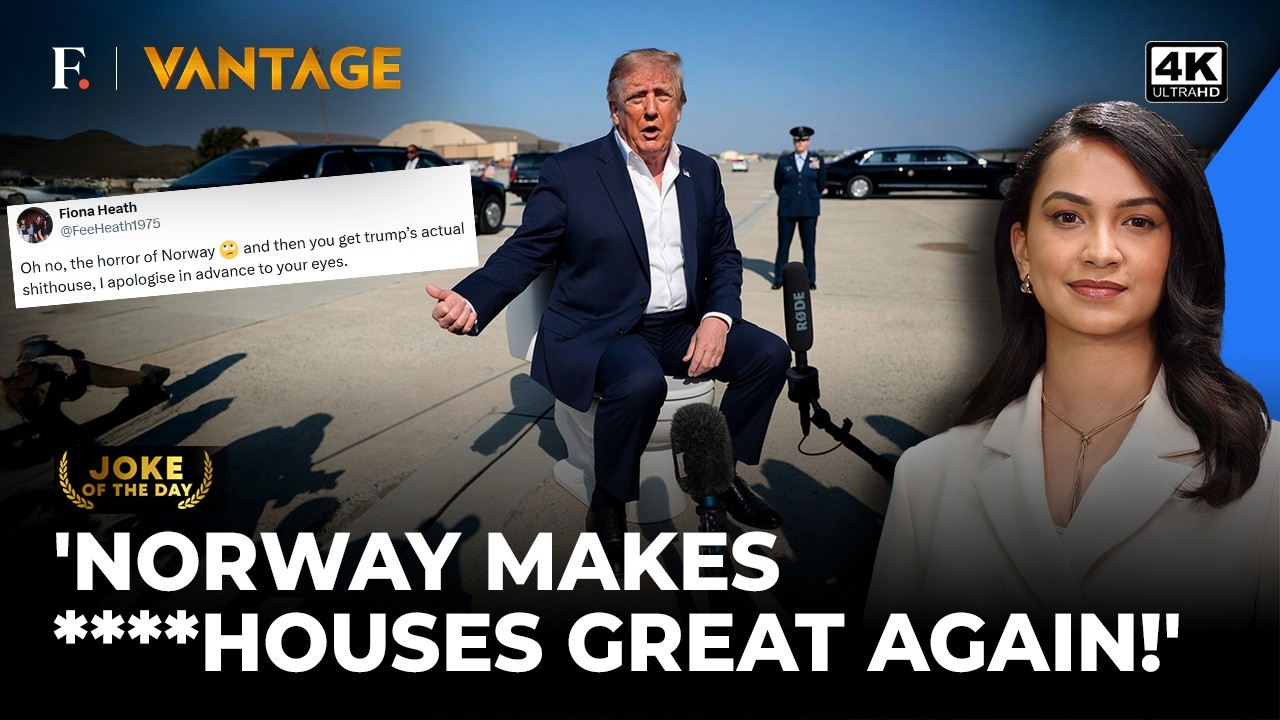 Viral: Norway Turns Trump's Toilet Insult Into a Tourism Campaign | Vantage on Firstpost
