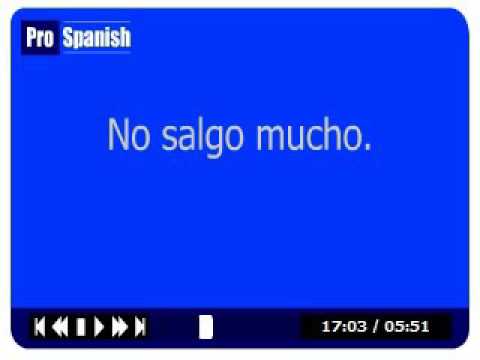 *New* Learn Spanish - Verbs and Tenses Lesson 4 - Irregulars