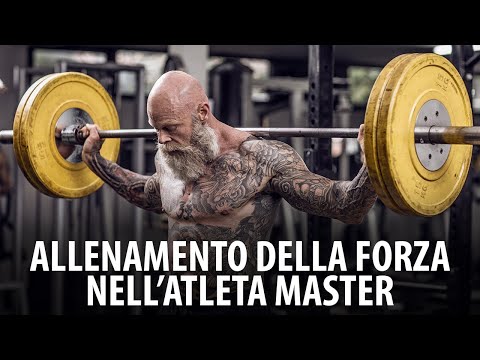 ALLENAMENTO della FORZA nell'atleta MASTER