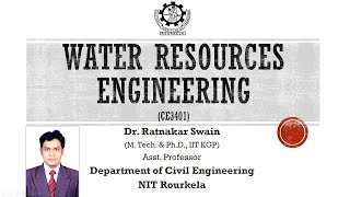 Hydrology/Water Resources Engineering: Lecture 12 (Runoff)
