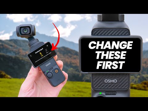 DJI OSMO POCKET 3 | 20 SETTINGS You SHOULD CHANGE IMMEDIATELY!