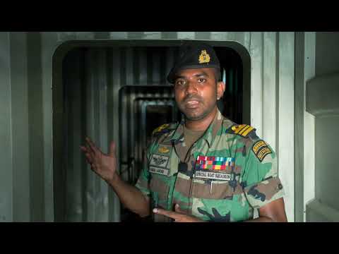 GMCP#38 IOE: Ship in a Box exercise, Sri Lanka