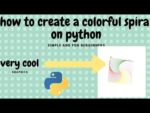 Making A Spiral On Python
