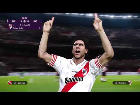 MARCELO  "MATADOR"  SALAS  GOLAZO A INDEPENDIENTE EN EL PES 2020