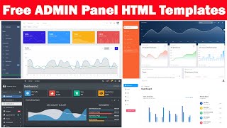 Top 4 Websites to Download Free ADMIN Panel HTML Template