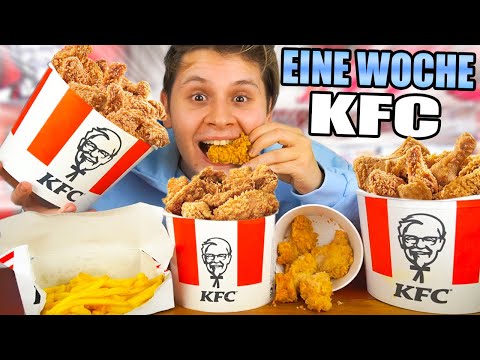 A week of eating only KFC 2.0 😰🍗 - SELF-EXPERIMENT (I DON'T WANT TO ANYMORE! 🤒)