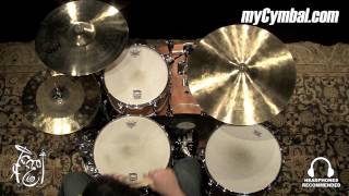 Video thumbnail for Sabian 17" HHX X-Plosion Crash Cymbal -1281g - (11787XB-1123014M) by Memphis Drum Shop